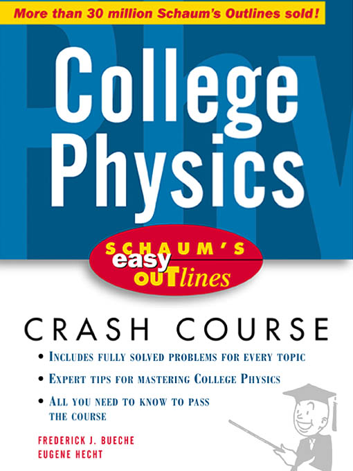 Title details for College Physics by Frederick J. Bueche - Available